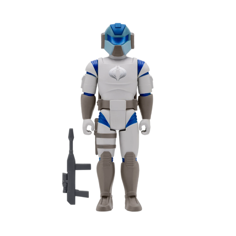 G.I. Joe - Cobra Shocktrooper Blue ReAction 3.75" Action Figure
