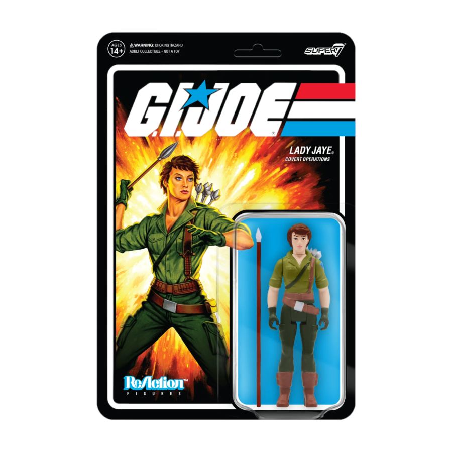 G.I. Joe - Lady Jaye ReAction 3.75" Action Figure