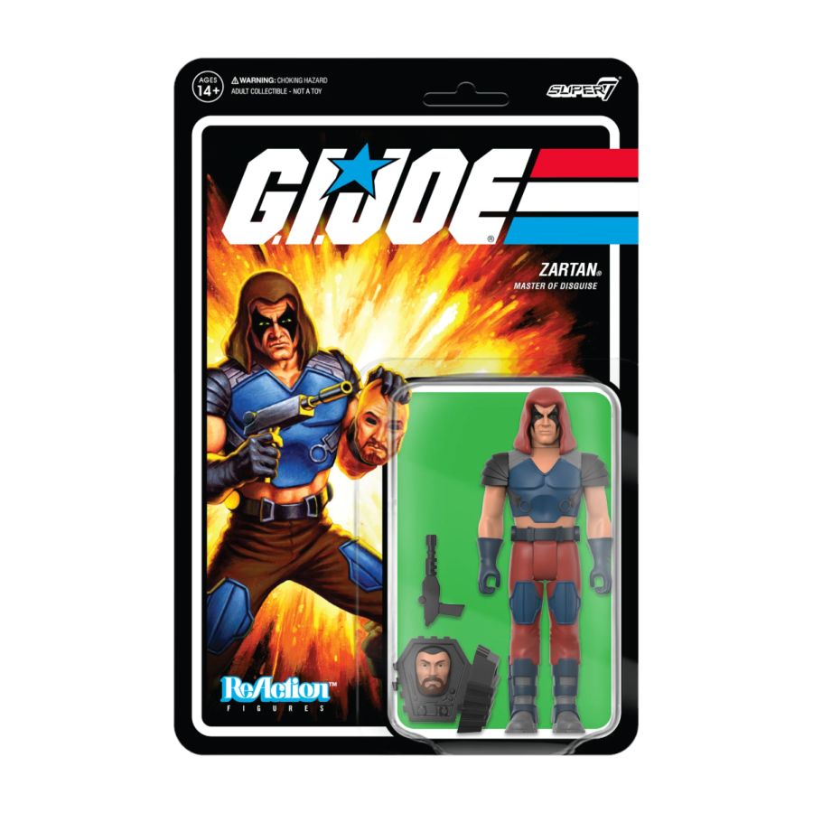 G.I. Joe - Zartan ReAction 3.75" Action Figure