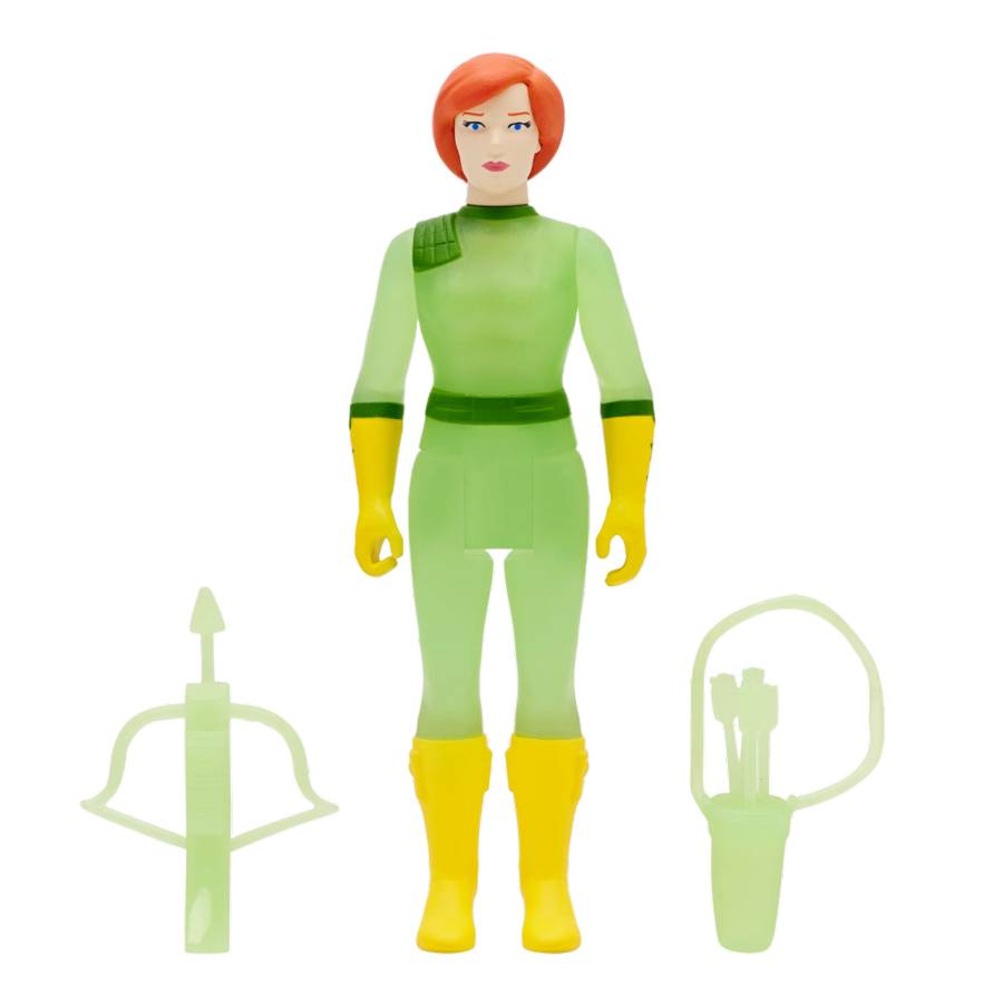 G.I. Joe - Scarlett Glow Patrol Glow-in-the-Dark ReAction 3.75" Action Figure