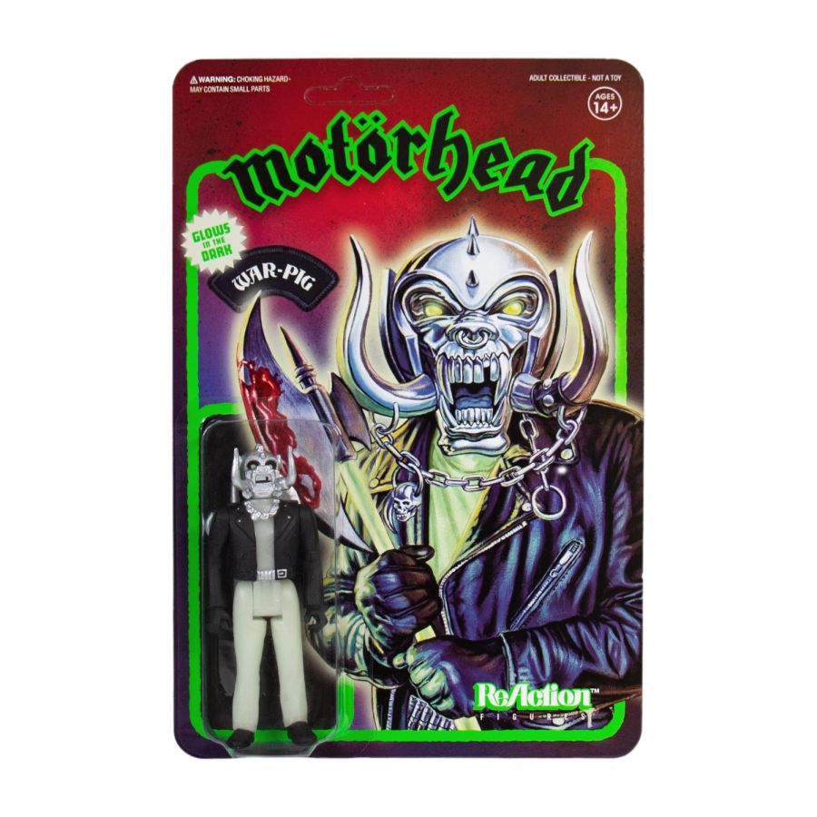 Motorhead - Warpig Glow in the Dark ReAction 3.75" Action Figure