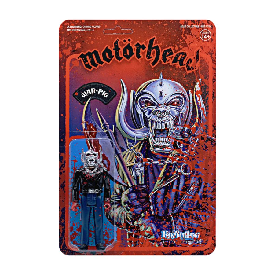 Motorhead - Bloody Warpig ReAction 3.75" Action Figure