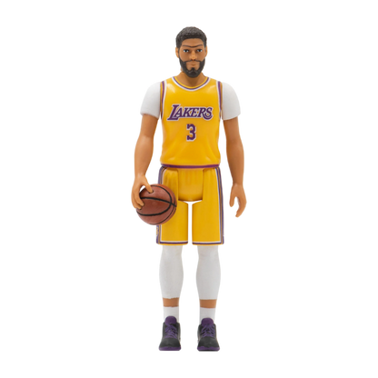 NBA - Anthony Davis Los Angeles Lakers Supersports ReAction 3.75" Action Figure