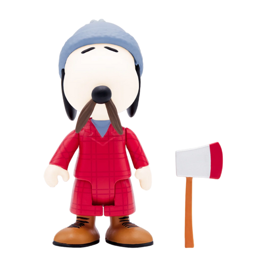 Peanuts - Lumberjack Snoopy ReAction 3.75" Action Figure