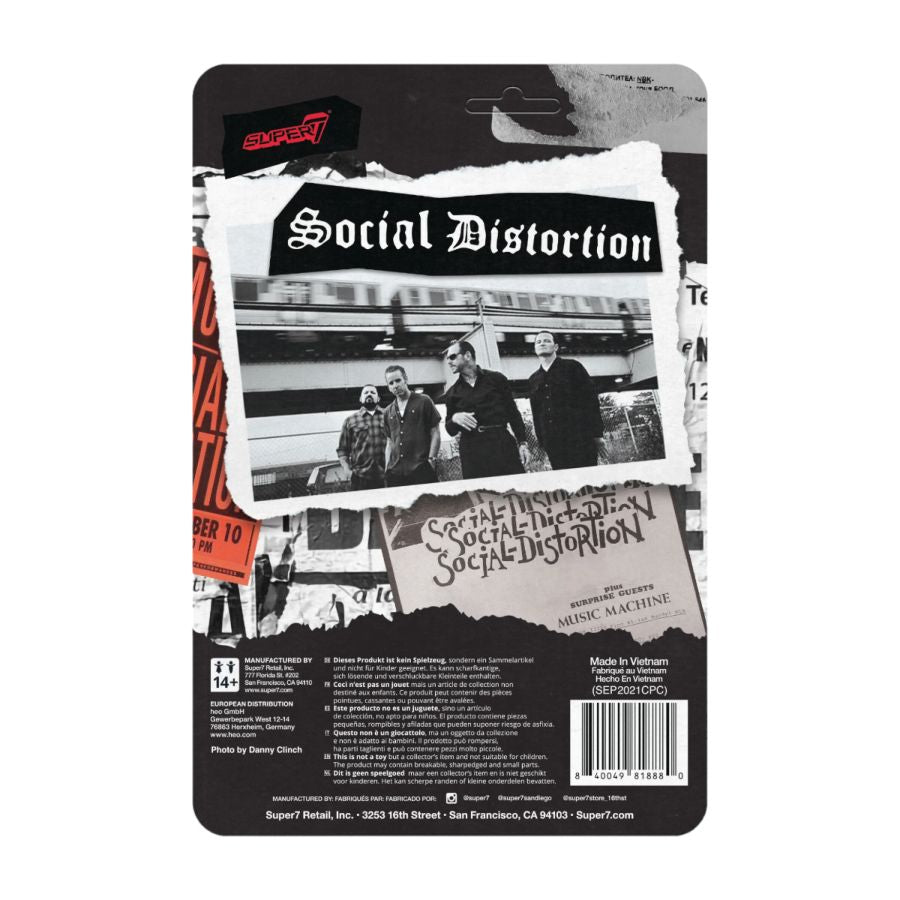Social Distortion - Skelly ReAction 3.75" Action Figure