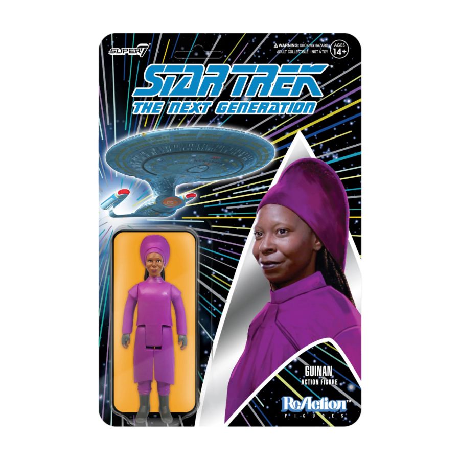 Star Trek: The Next Generation - Guinan ReAction 3.75" Action Figure
