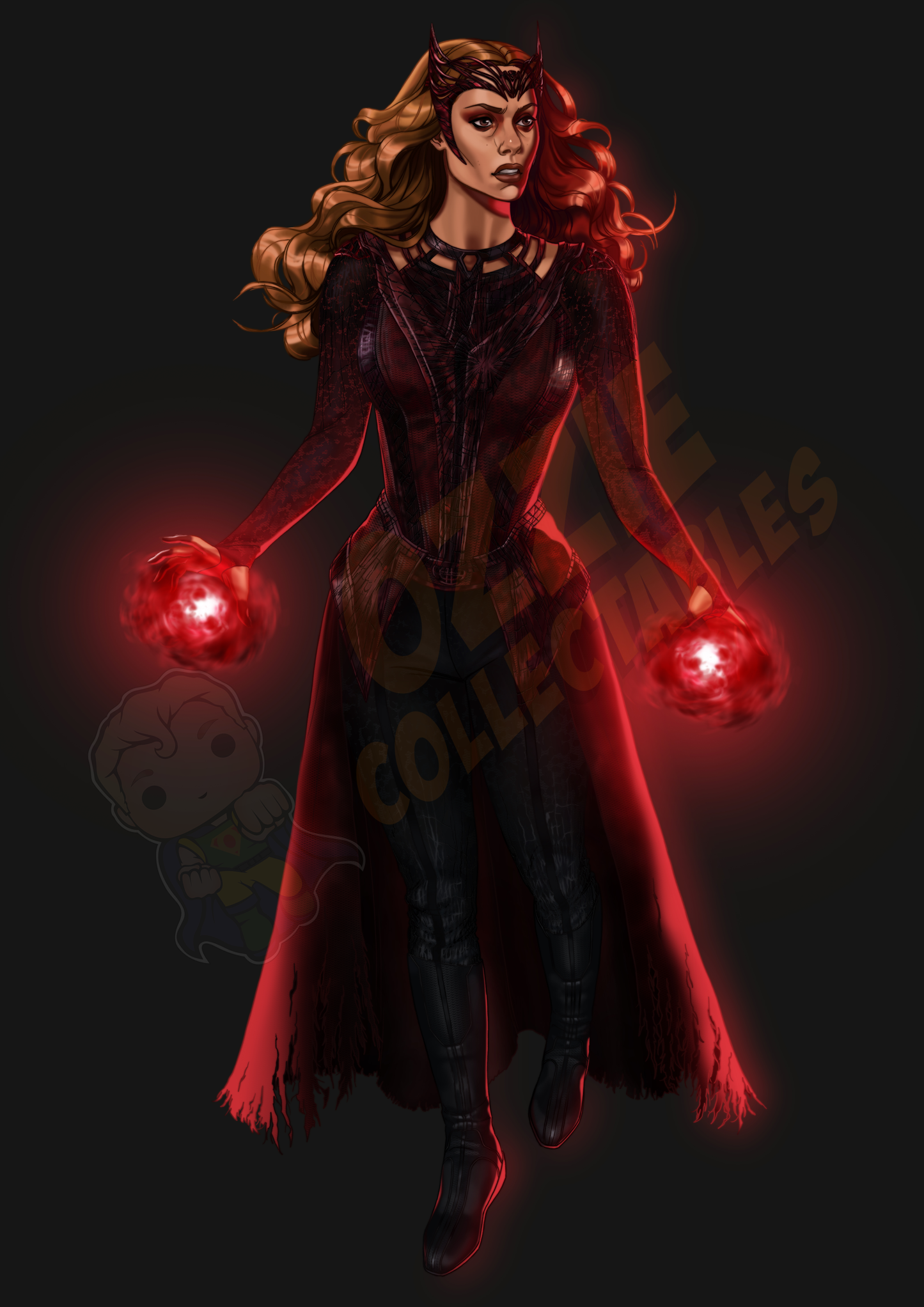 Marvel - Scarlet Witch - Patrick Mifsud Art Print Poster