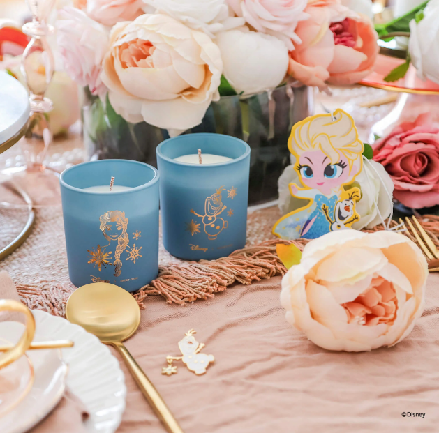 Disney Candle Twin Pack Elsa & Olaf & Anna
