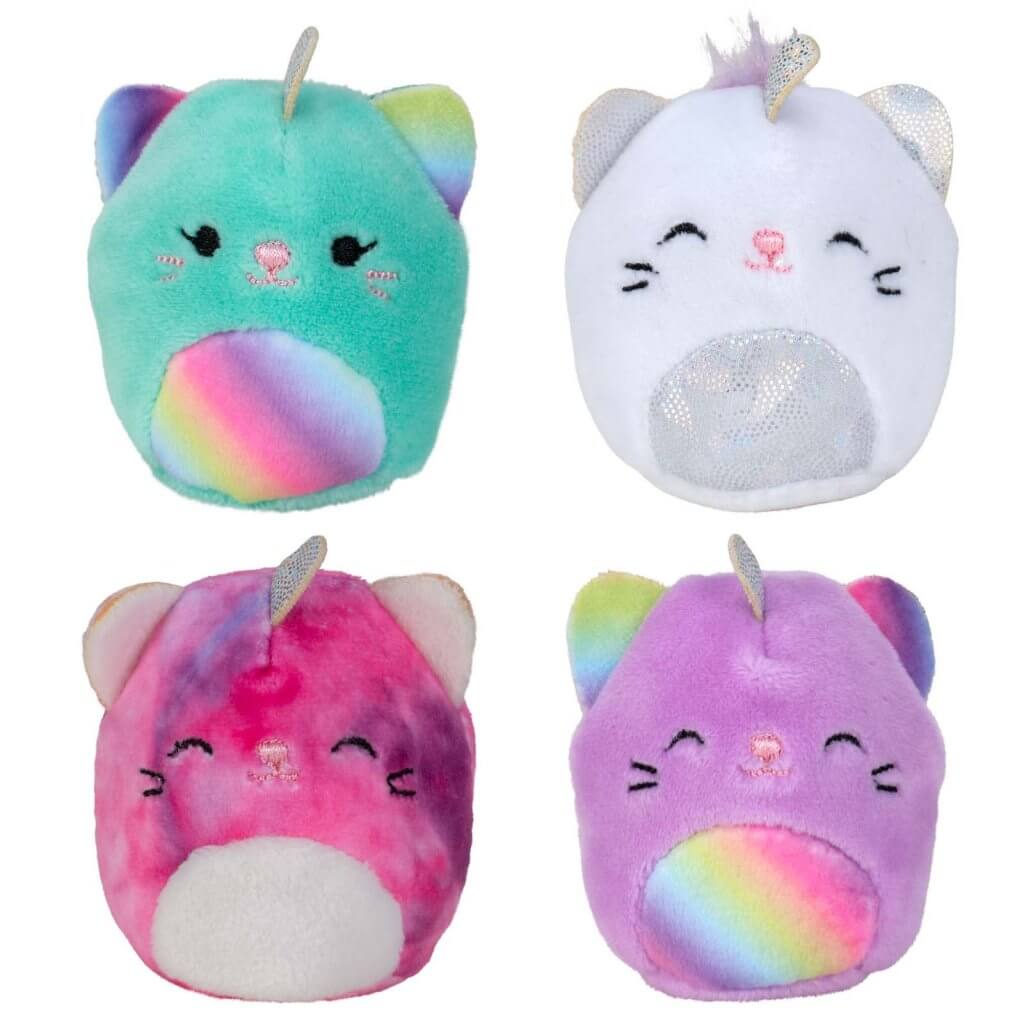 SQUISHMALLOWS SQUISHVILLE - Mini Plush (Squishville Mini Squishmallow 4 Pack)(Asst)
