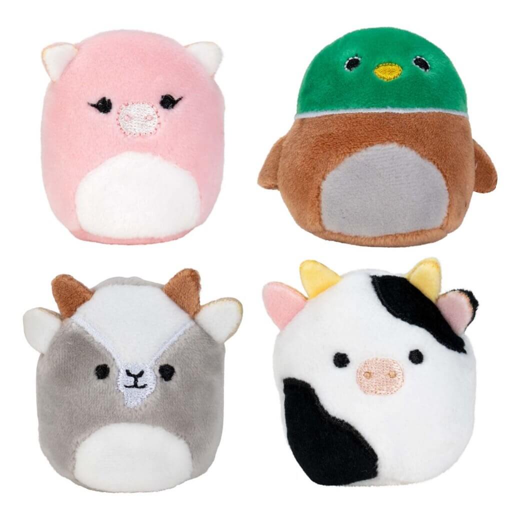 SQUISHMALLOWS SQUISHVILLE - Mini Plush (Squishville Mini Squishmallow 4 Pack)(Asst)