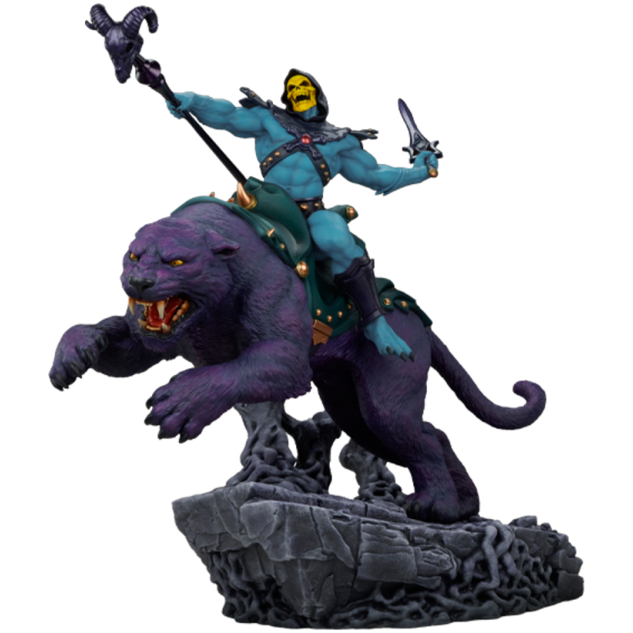 Masters of the Universe - Skeletor & Panthor Deluxe 1:6 Scale Maquette