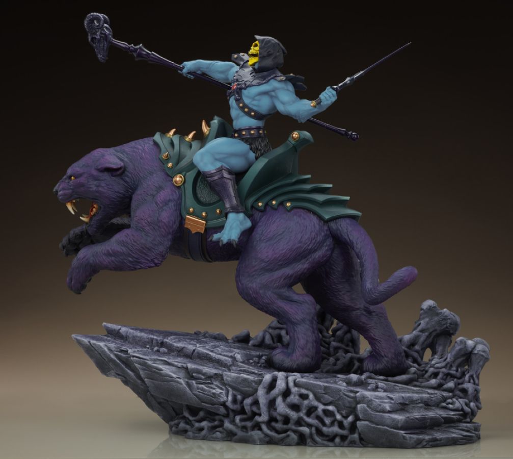 Masters of the Universe - Skeletor & Panthor Deluxe 1:6 Scale Maquette