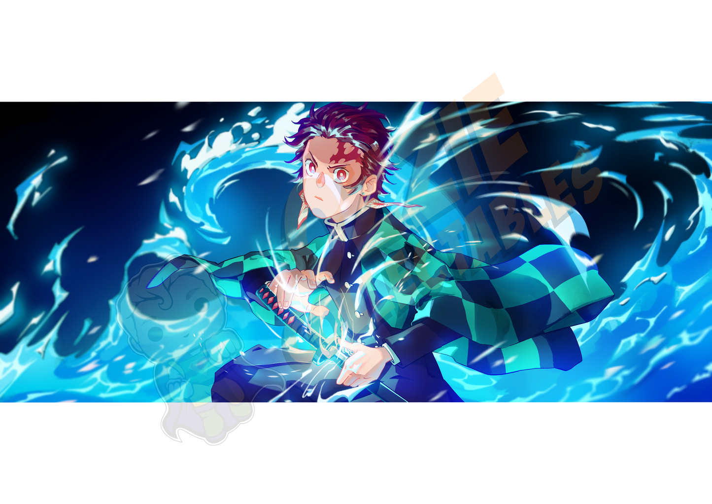 Demon Slayer - Tanjiro - Orenjikun Art Print Poster