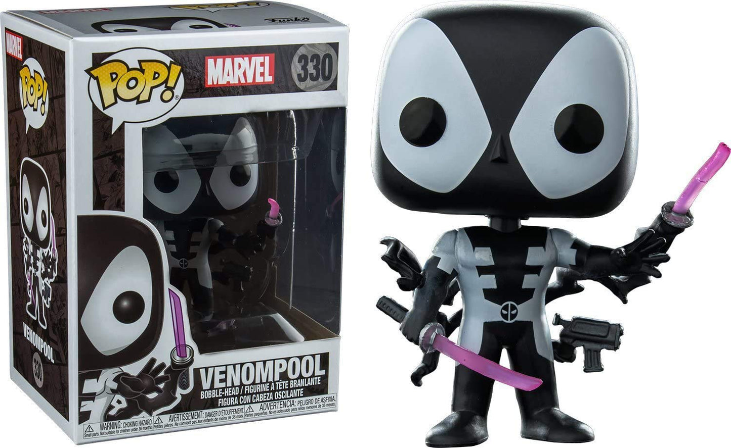Deadpool - Venompool Back in Black US Exclusive Pop! Vinyl #330