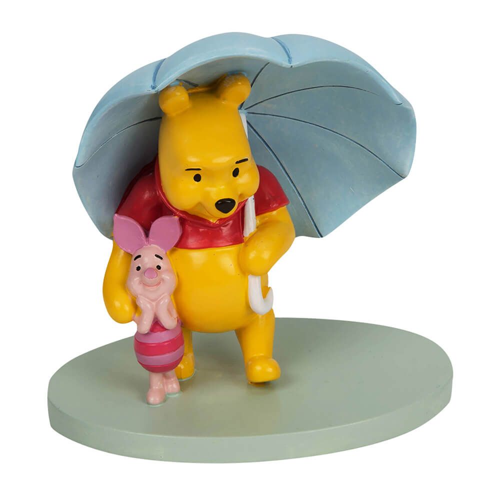 FIGURINE: POOH & PIGLET 'UMBRELLA TOGETHER'