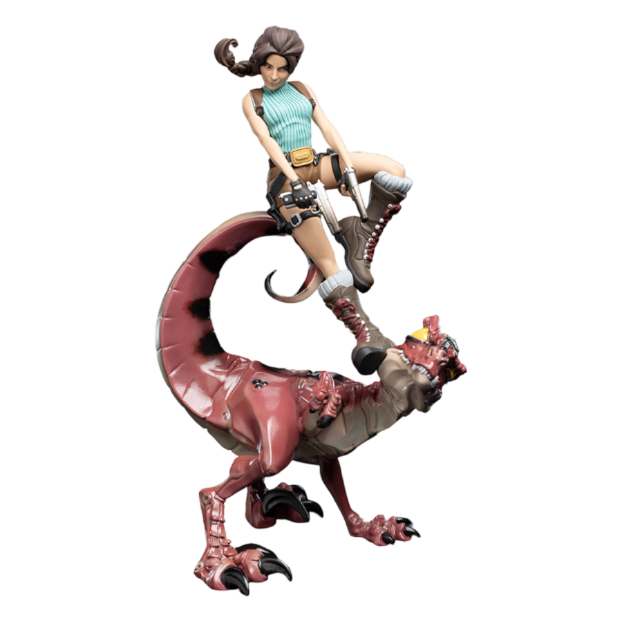 Tomb Raider - Lara & Raptor Mini Epics Vinyl Figure