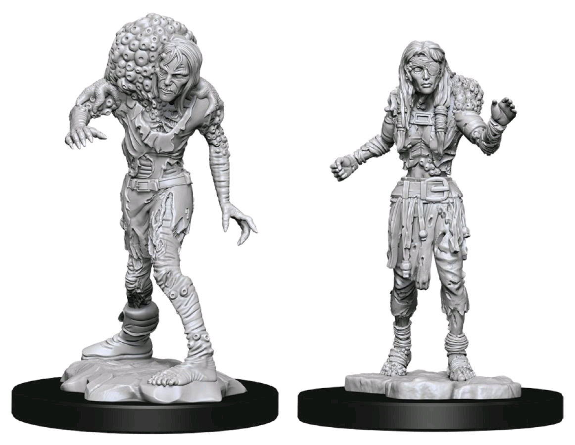 Dungeons & Dragons - Nolzur's Marvelous Unpainted Miniatures: Drowned Assassin & Drowned Asetic