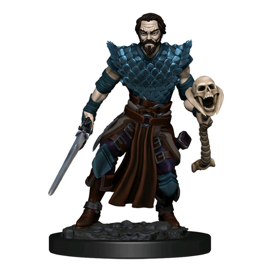Dungeons & Dragons - Premium Human Warlock Male Miniature