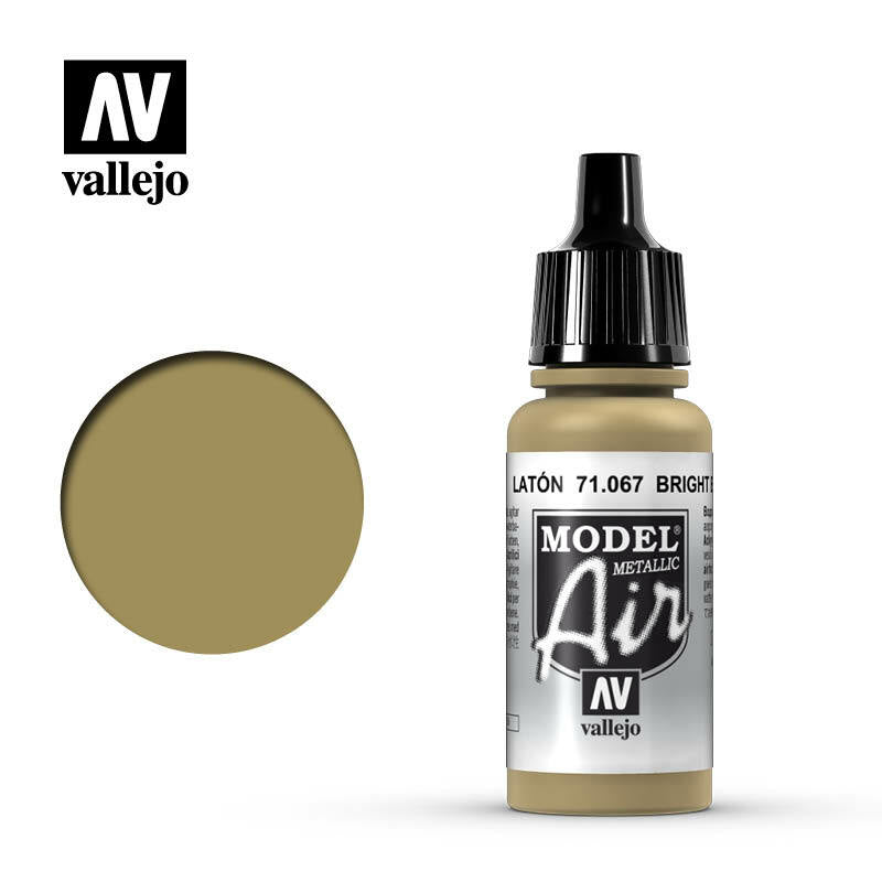 Vallejo Model Air Bright Brass 17 ml