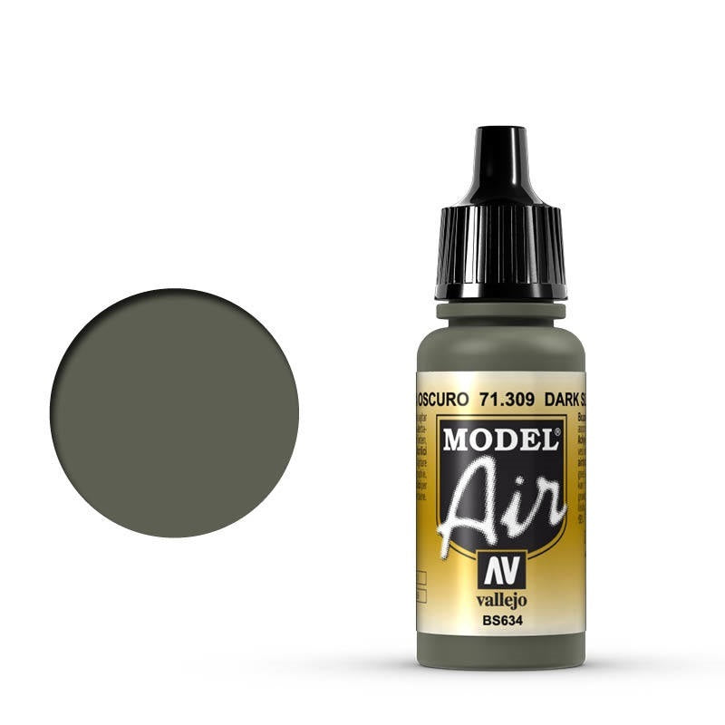 Vallejo Model Air Dark Slate Grey 17 ml