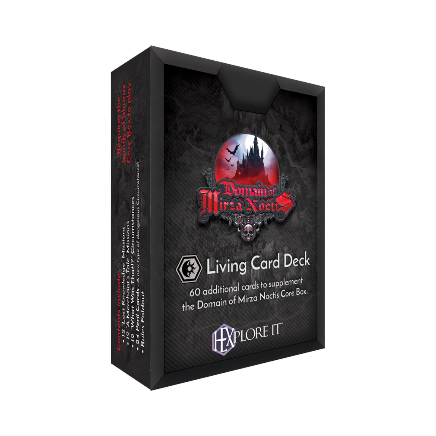 HEXplore It - The Domain of Mirza Noctis Living Card Deck