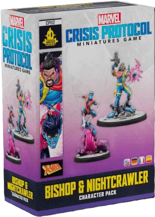 Marvel Crisis Protocol Miniatures Game Bishop & Nightcrawler