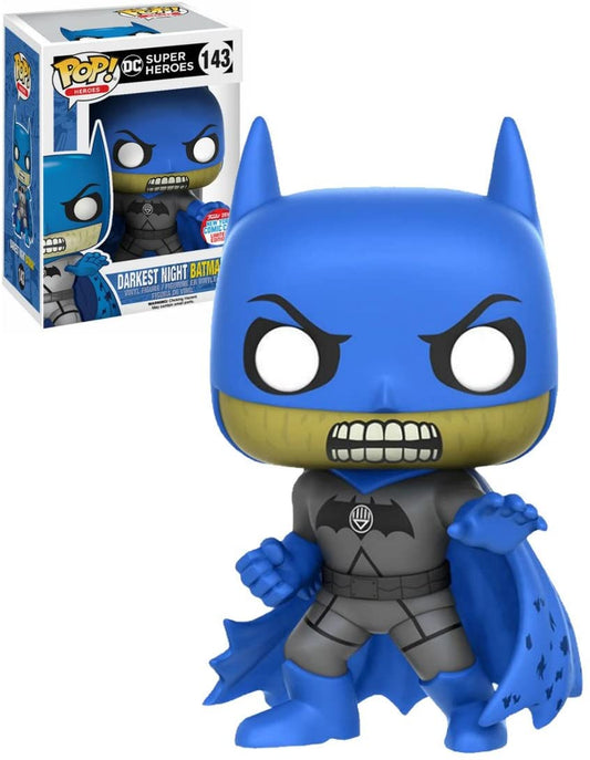 Batman (Darkest Night) - DC Super Heroes 2018 NYCC Summer Convention Pop! Vinyl #143 - Ozzie Collectables