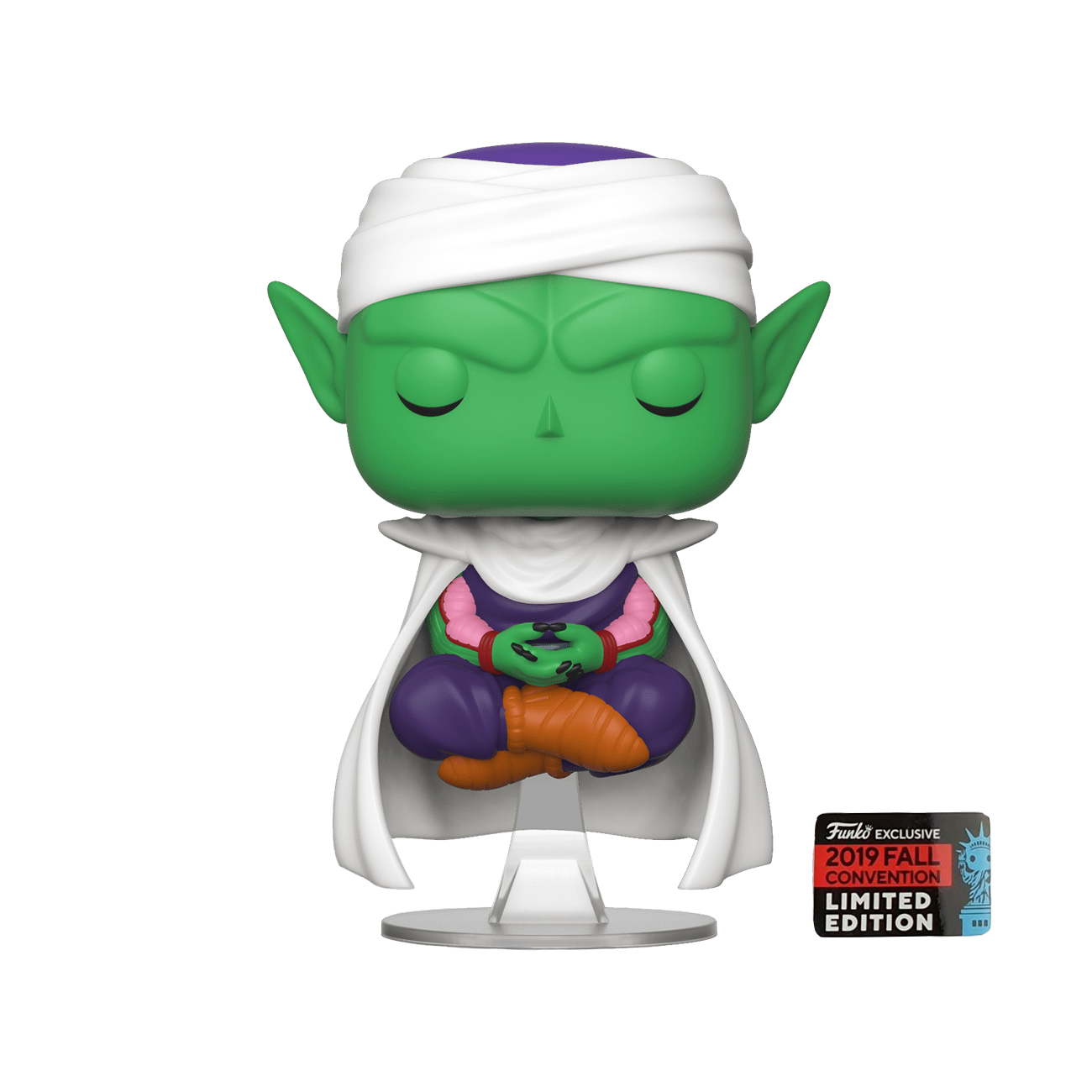 Dragon Ball Z - Piccolo Lotus Position NYCC 2019 US Exclusive Pop! Vinyl - Ozzie Collectables