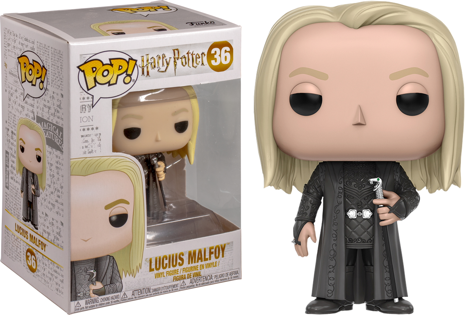 Harry Potter - Lucius Malfoy Pop! Vinyl - Ozzie Collectables