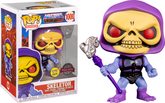 Masters Of The Universe - Skeletor (Glow) Pop! Vinyl #1000