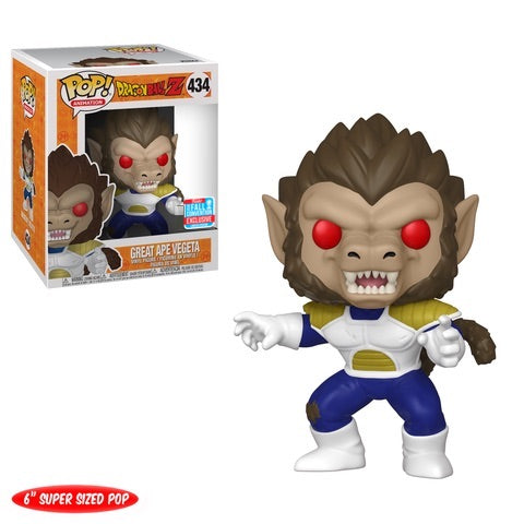 Great Ape Vegeta - Dragon Ball Z 2018 New York Fall Convention Exclusive 6 Inch Pop! Vinyl #434 - Ozzie Collectables