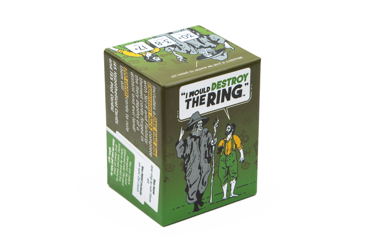 I Would Destroy the Ring