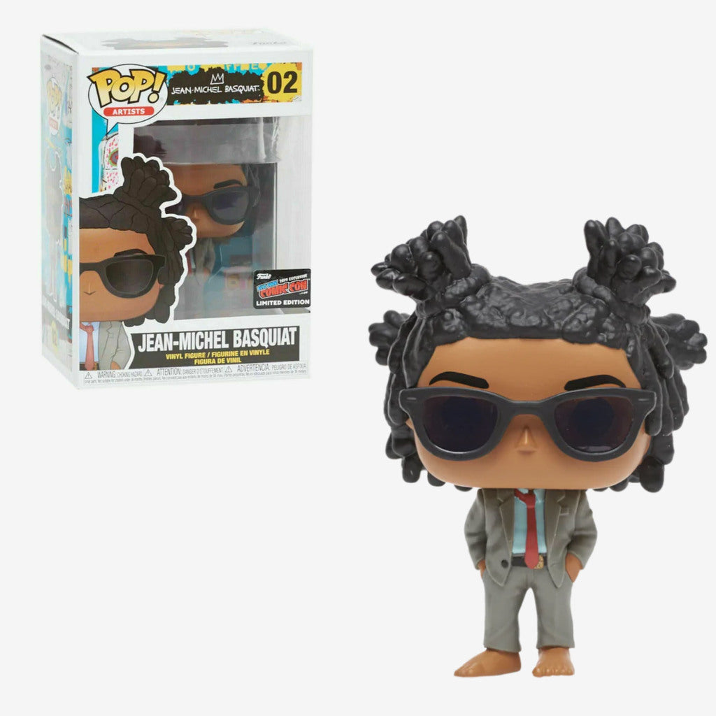Jean-Michel Basquiat - Jean-Michel Basquiat 2019  NYCC Funko Stickered Exclusive Pop! Vinyl - Ozzie Collectables