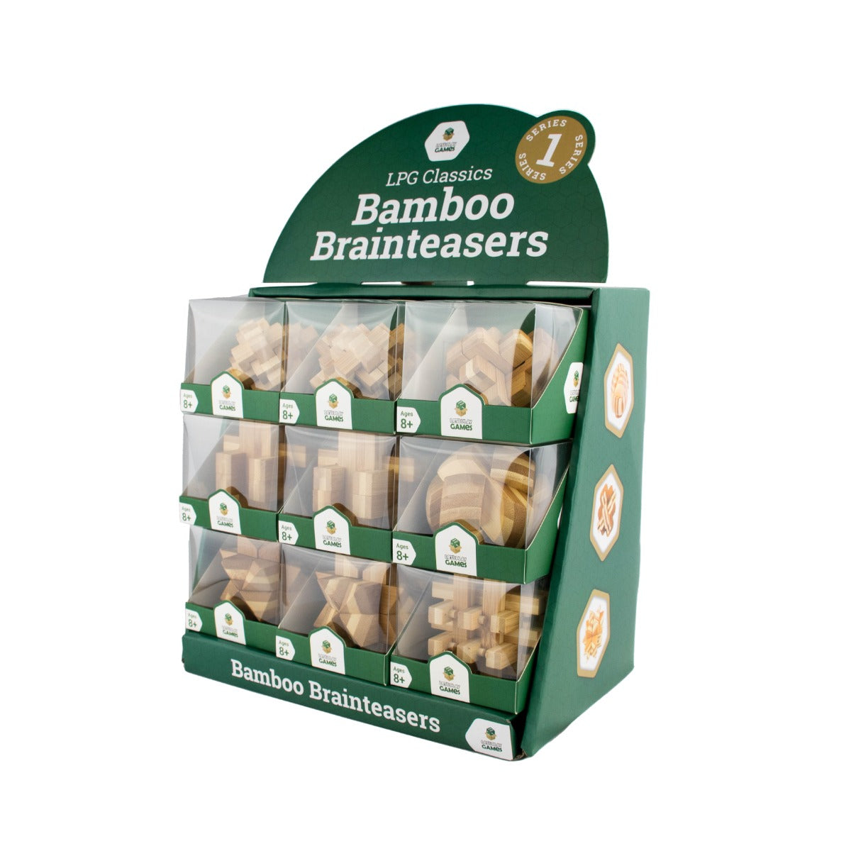 LPG Bamboo Brainteaser Display Series 1
