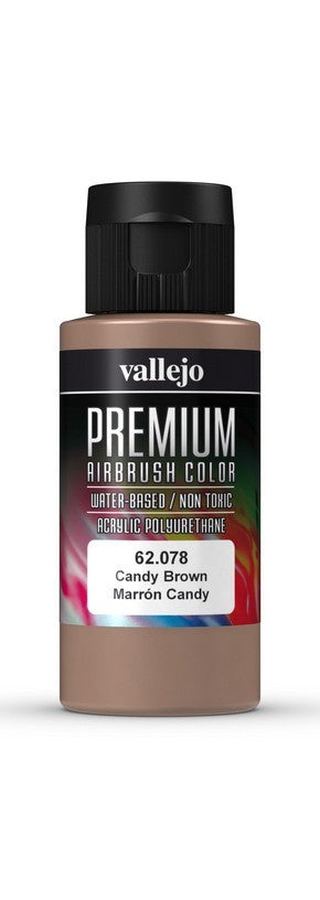 Vallejo Premium Colour Candy Brown 60 ml - Ozzie Collectables