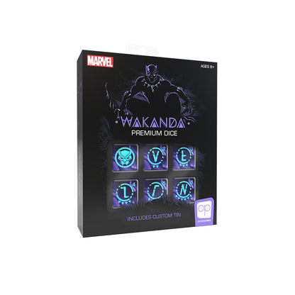 Premium Dice Set: Marvel Black Panther