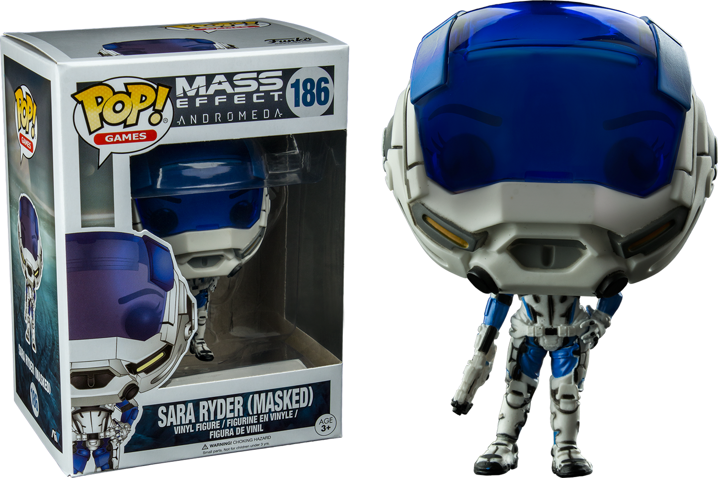 Mass Effect: Andromeda - Sara Ryder Masked US Exclusive Pop! Vinyl - Ozzie Collectables