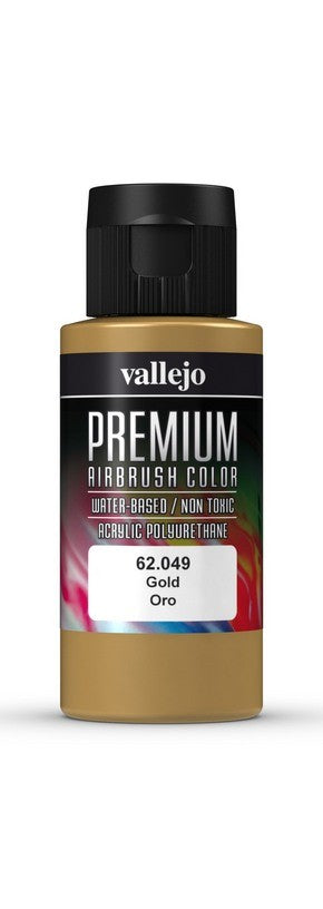 Vallejo Premium Colour Gold 60 ml - Ozzie Collectables