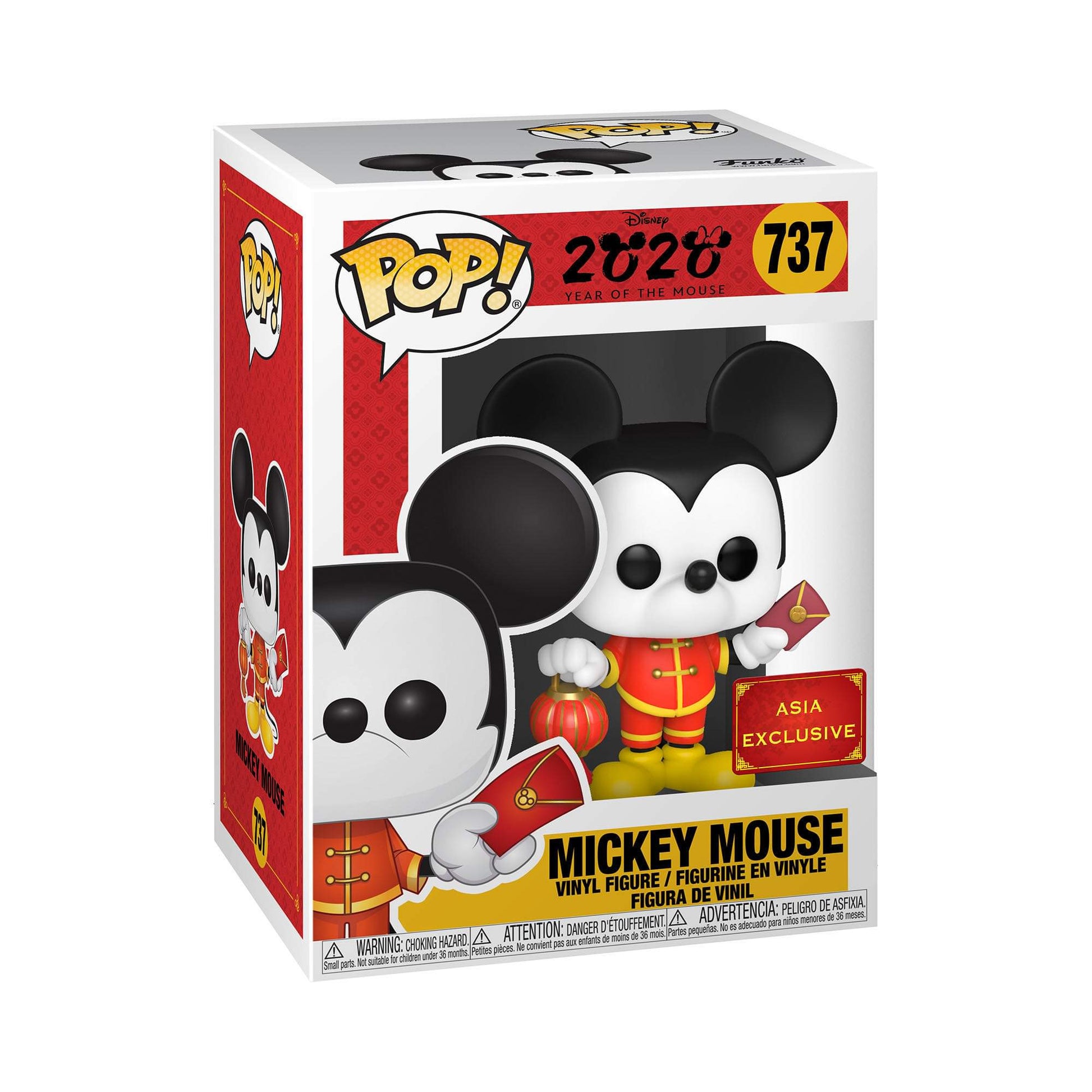 Mickey Mouse Year of the Rat - Disney Zodiac Funko POP! Vinyl Asia Exclusive - Ozzie Collectables