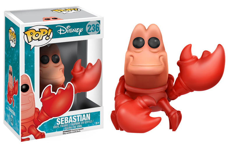 Sebastian - The Little Mermaid Disney Pop! Vinyl #236 - Ozzie Collectables