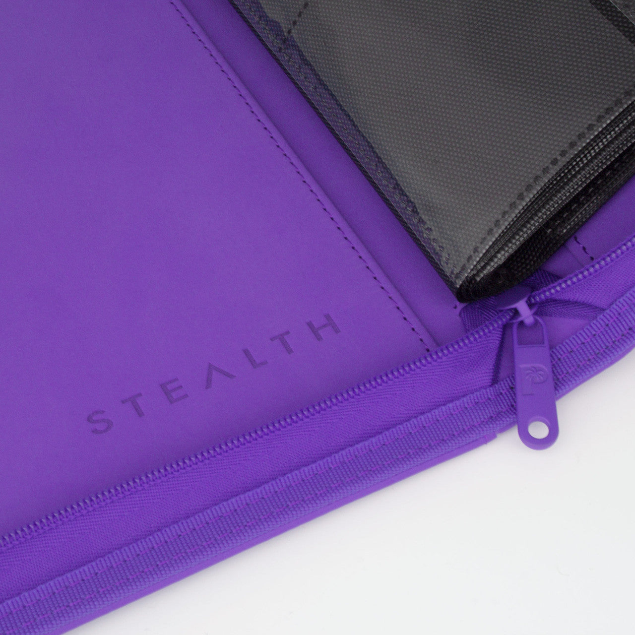 STEALTH 9 Pocket Zip Trading Card Binder - PURPLE