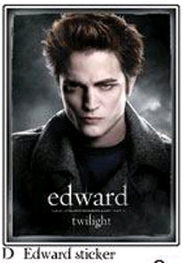 Twilight - Sticker D Edward Cullen - Ozzie Collectables