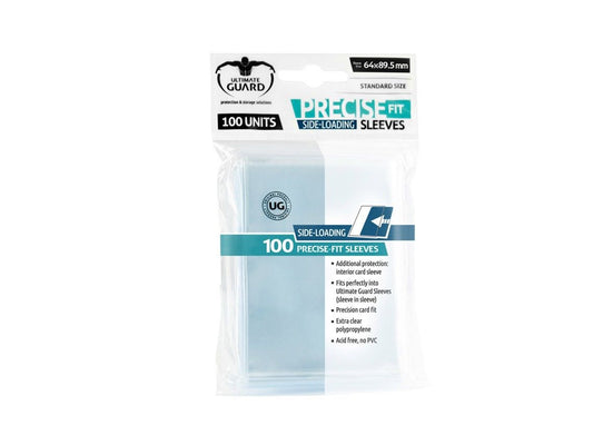 Ultimate Guard Precise-Fit Side Loading Standard Size (100) Sleeves - Ozzie Collectables