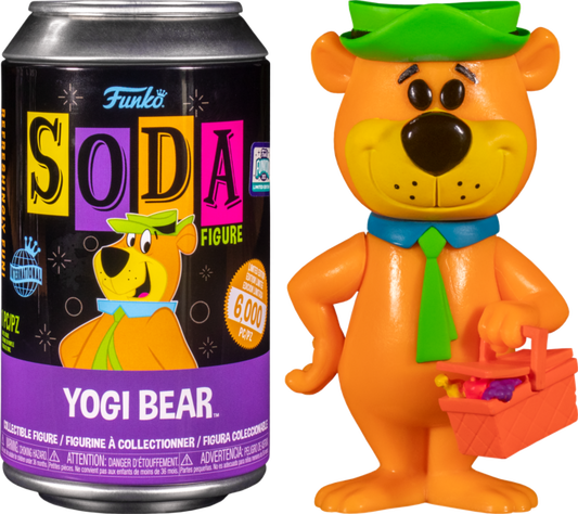 Hanna-Barbera - Yogi Bear Blacklight Funkon 2022 Convention Exclusive Funko Vinyl Soda Figure (LE 6000 pc)